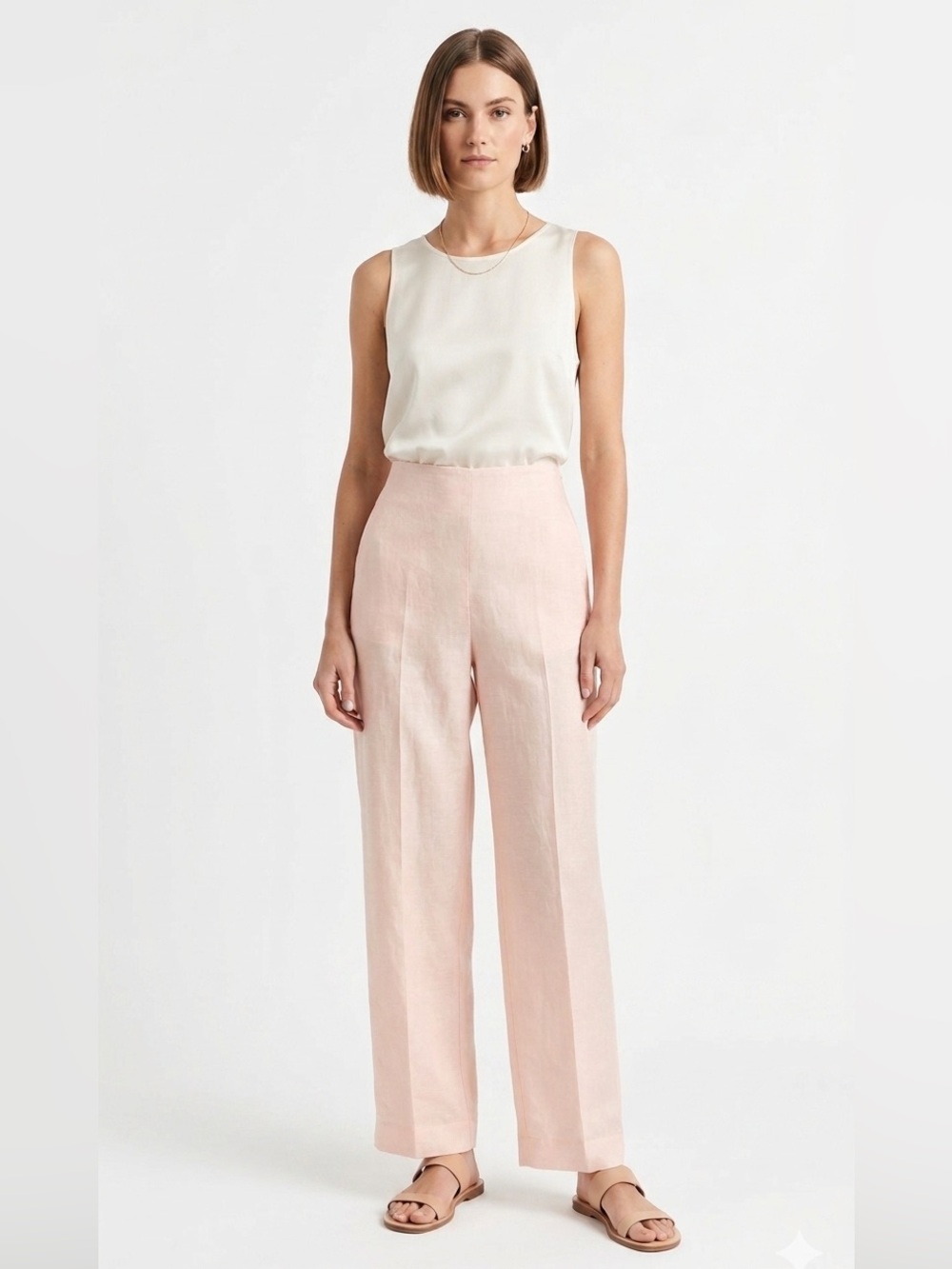 MaxMara Soft Pink Women's Trousers